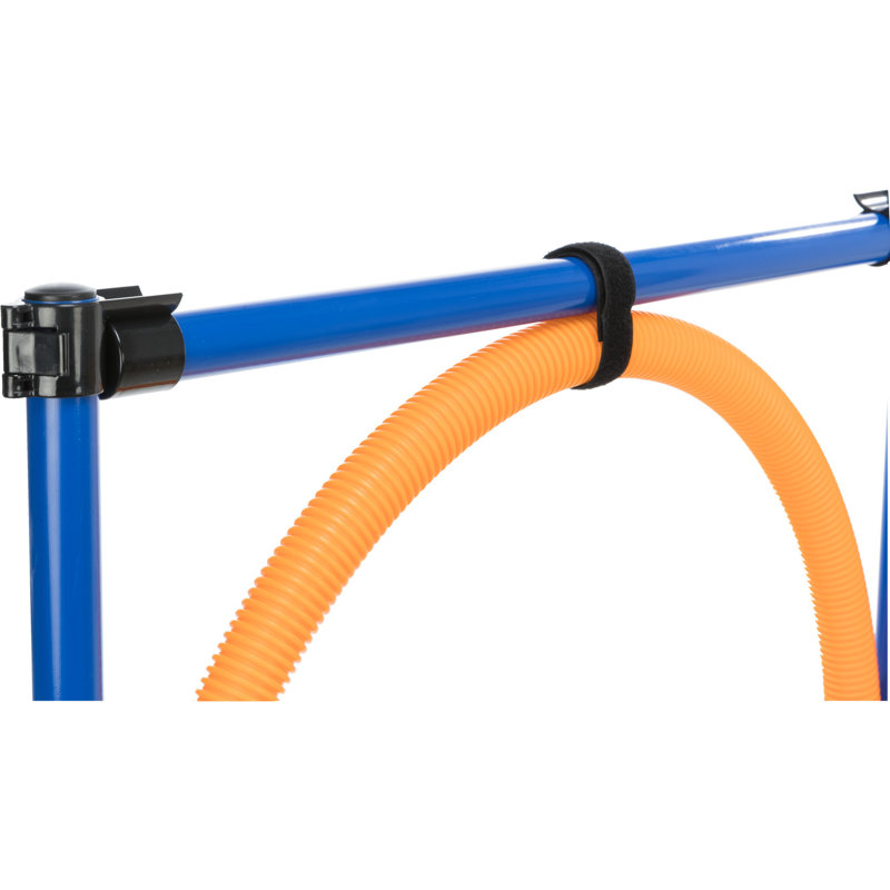 Adjustable Blue and Orange Dog Agility Training Ring