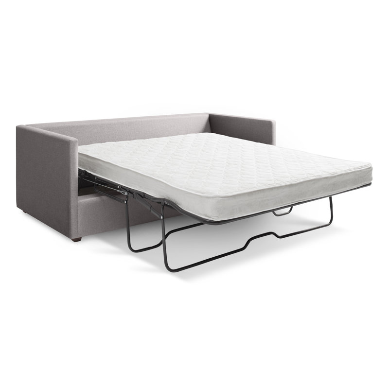 Bank Sleeper Sofa, Vern Gray Polyester Blend