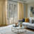 Cotton-Blend Textured Slub Semi-Sheer Curtains for Bedroom & Living Room Curtains (2 Panel Drapes)-864455979-864455991