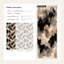 Papier peint abstrait taupe