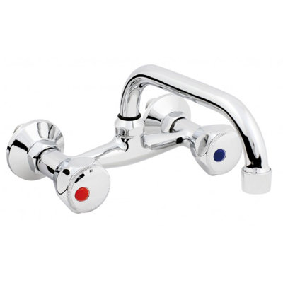 Bonifacio 2 Handle Wall Roman Tub Faucet Bath Filler