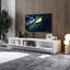 Meuble audio-vidéo moderne avec console multimédia pour le salon