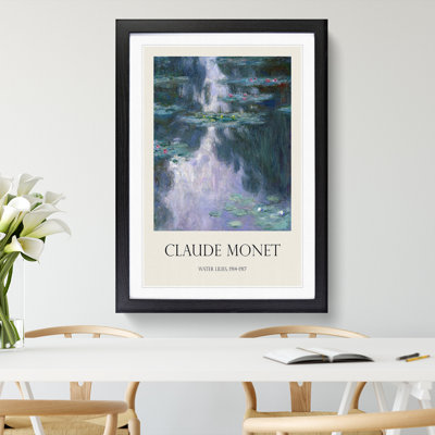 Water Lilies Lily Pond Vol.23 by Claude Monet - Picture Frame Art Prints