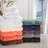 Fatih Zero Twist Cotton Solid Chevron Dobby Border Super Soft Absorbent 12 Piece Assorted Towel Set-1972511255