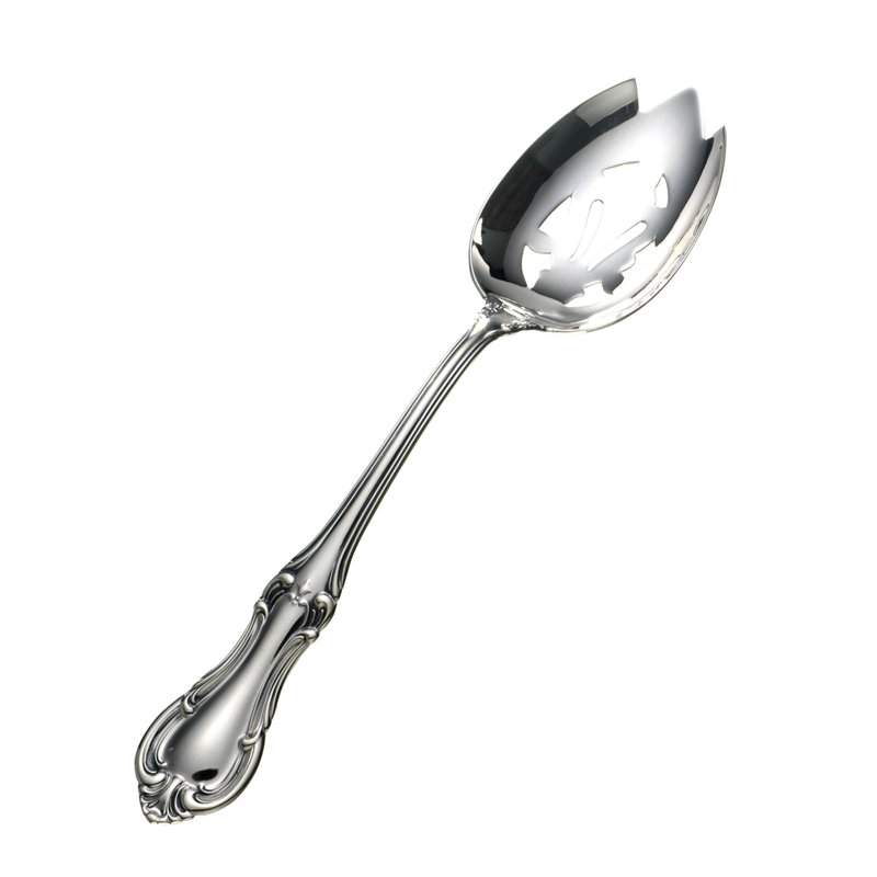 International Silver Joan of Arc Pierced Tablespoon