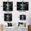 «Japon Art Sea of Lanterns I», art mural sur toile surdimensionné-114717937-114717941-114717942