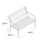 Banc de jardin Lehmann-22108559