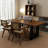 Nut-brown Rectangular Solid Wood desk-1764326752