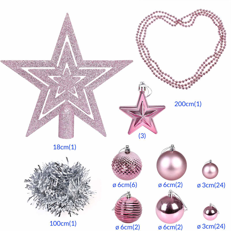 Astrology & Stars Bauble, Pink