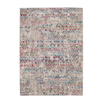 Tapis brun ikat