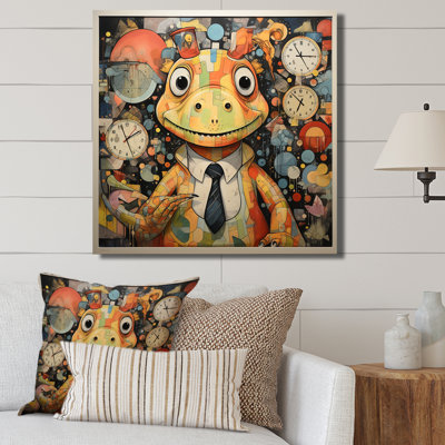 Cubist Dinosaur Nursery II - Dinosaurwall Art