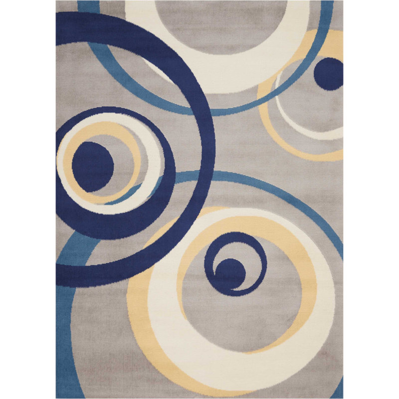 Lindall Geometric Indoor Rug, Runner 2' x 4'