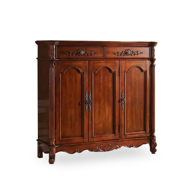 Banc de rangement en bois massif Cherry