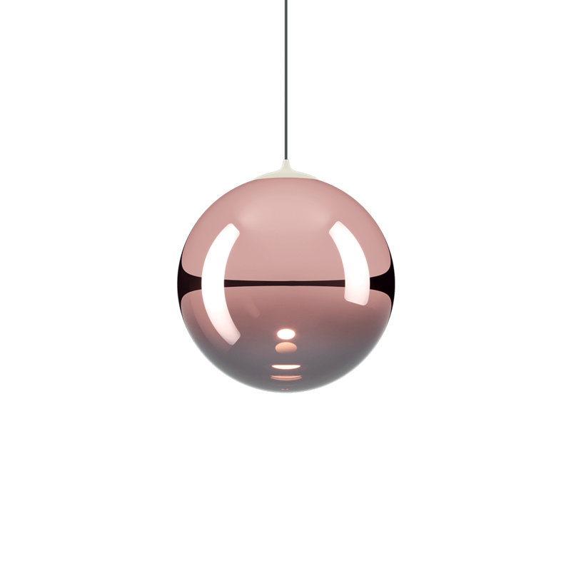 Lodes Solo 23 Suspension Lamp Low-V, Rose Gold