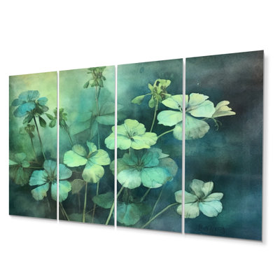 Plants & Flowers Wall Decor on Metal