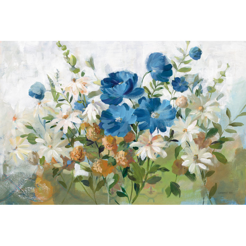 Wild Hillside by Danhui Nai - Wrapped Canvas Painting, 51cm H x 76cm W