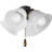 4-Light Universal Ceiling Fan Branched Light Kit-28784619-28784615