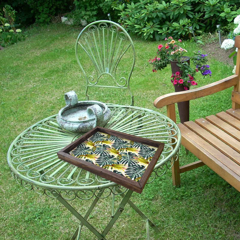 Plateau de table basse Jame, Floral