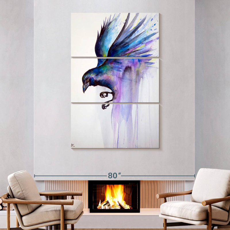 Brampt Nevermore, 74" H x 48" W