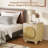 Mid-Century Fluted Nightstand with Moon Handle-401558275-391696819