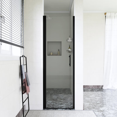 Porte de douche pivotante l 24 po x H 72 po