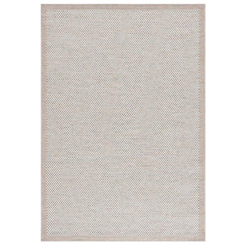 Jimeno Sisal All-Weather Performance Checkered Indoor/Outdoor Area Rug, Rectangle 5'3" x 7'6"