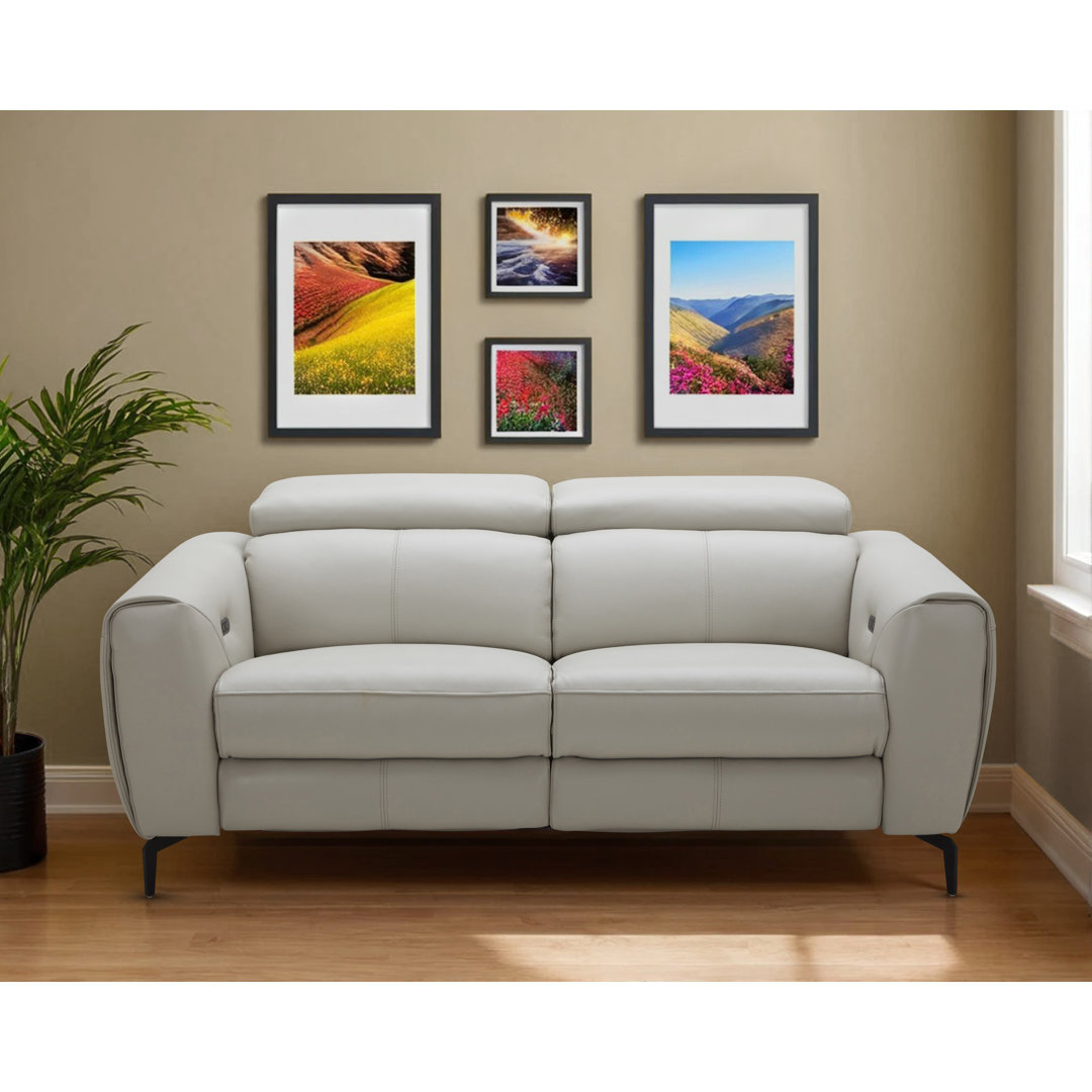 70'' Upholstered Reclining Loveseat The Classy Home Upholstery
