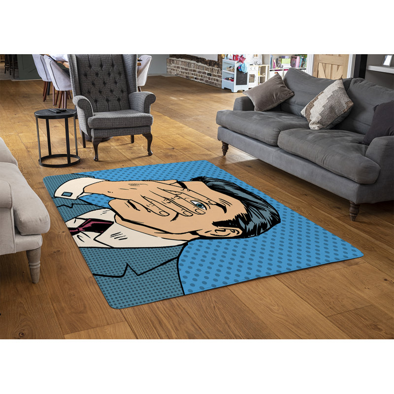 Ingenito Area Rug, Rectangle 60 x 110cm