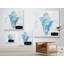 « blue marble coast shell », impression sur toile-25251140-40496983