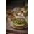 Olive Rust Linen Table Runner