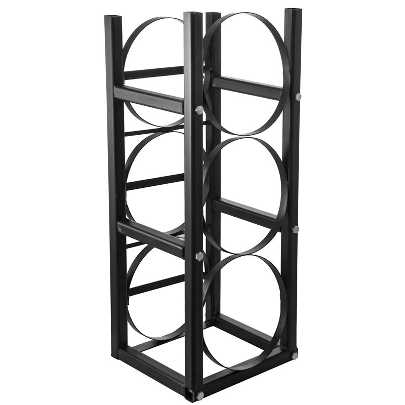 Steel Storage Rack, 33" H x 12" W x 11" D