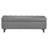 Button-Tufted Storage Ottoman Bench PU Leather Bench with Wood Legs-300956451