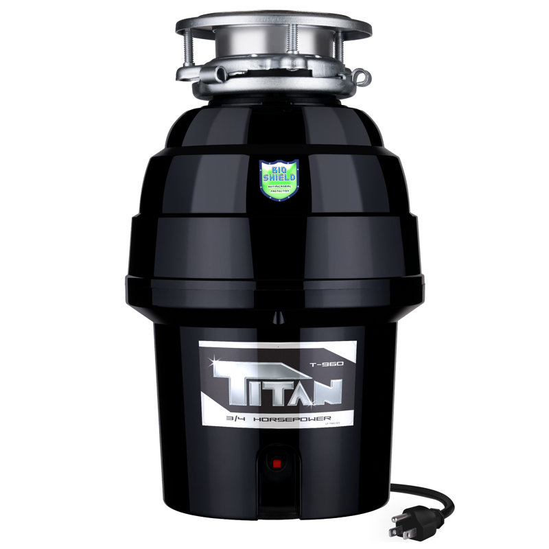 TITAN 3/4 HP Continuous Feed Garbage Disposal