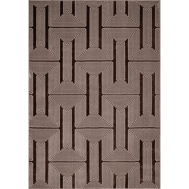 Solid Colour Area Rug, Rectangle 60 x 110 cm