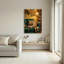 «Cozy lecture sur toile», ensemble de 1 reproduction d'art sur toile-129362784-129362787