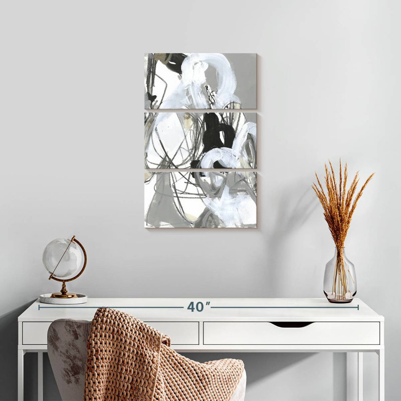 Avery Tangled Threads III, 45" H x 28" W
