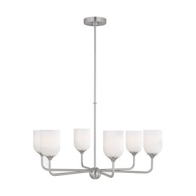 Emile Large Chandelier from Generation Lighting 