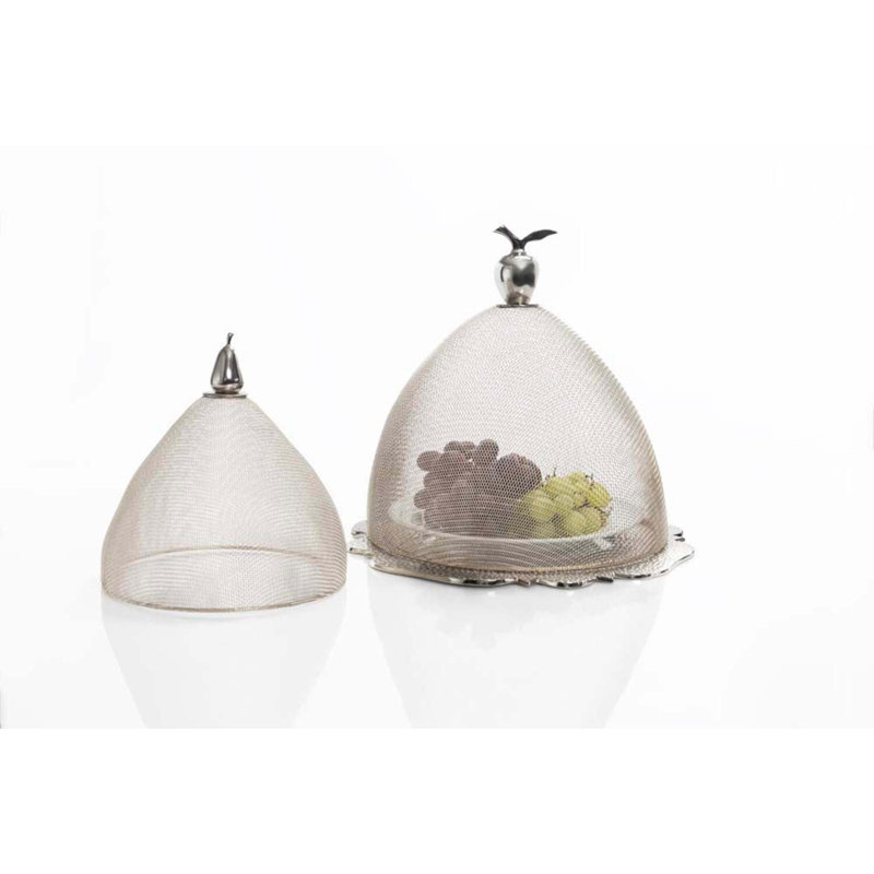 Mesh Dome, Silver Nickel