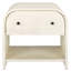 Jaqualina 1 Drawer Wood Nightstand