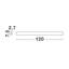 Aluminium LED Flush Mounted Sconce