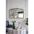 Willow Arched Wall Mirror with Scrollwork Crown