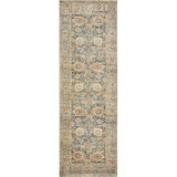 Loloi Ocean/Spice Area Rug Feat. CloudPile