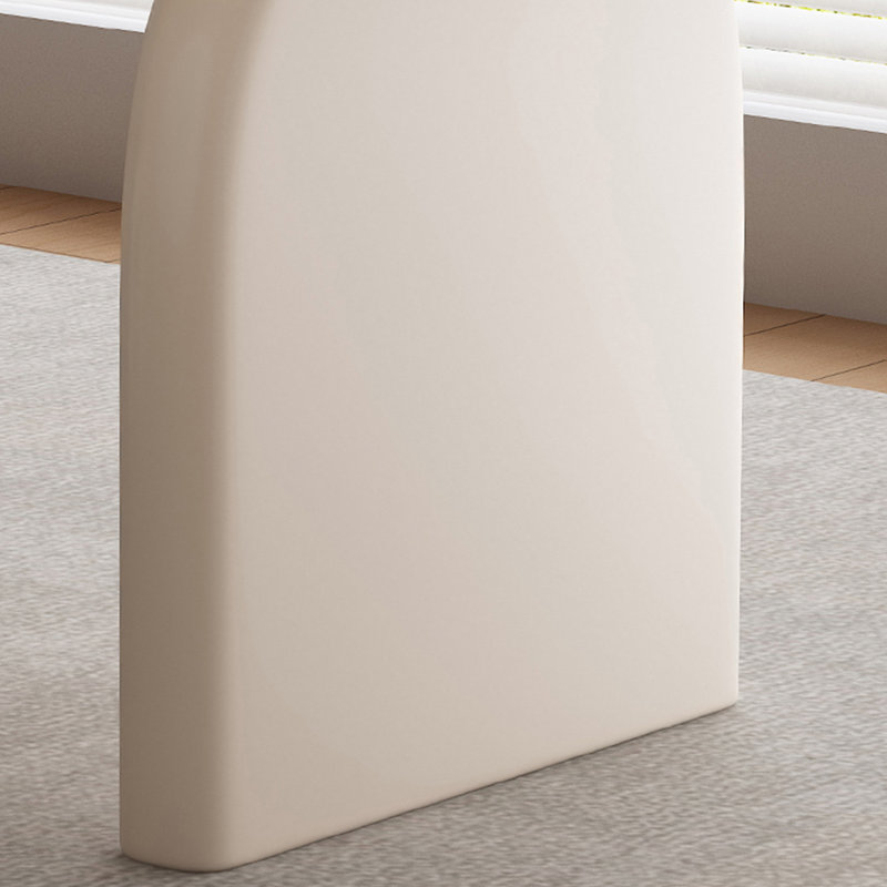 Bureau d'écriture crème, H 29,53 po x l 55,12 po x P 23,62 po
