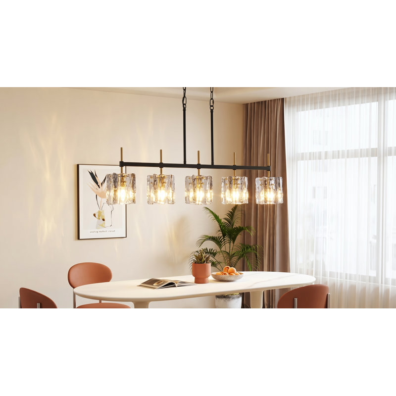 Ceiling Light Modern Chandeliers, Black