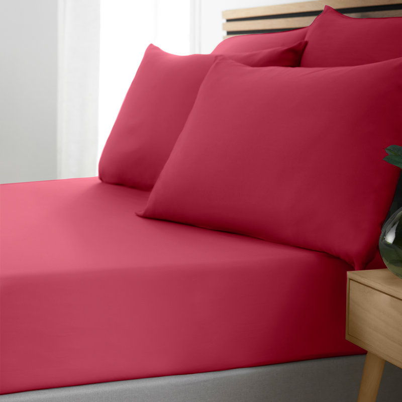 So Soft Easy Iron Fitted Sheet, Super King (6'), Green