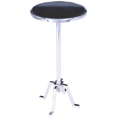 Sash Metal & Marble Side Table