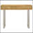 Harmony Natural and Silver 2-Drawer Console Table