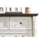 Commode 5 tiroirs avec rangement en bois