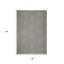 Tapis de couloir d'extérieur gris 8 pi