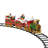 16Piece LED Lighted Musical And Animated Christmas Village Train